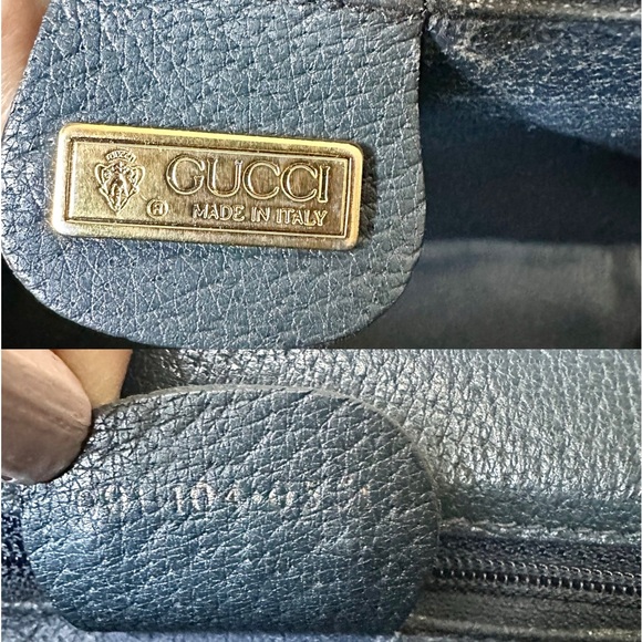 Gucci Navy PVC Crossbody Bag - Picture 7 of 16